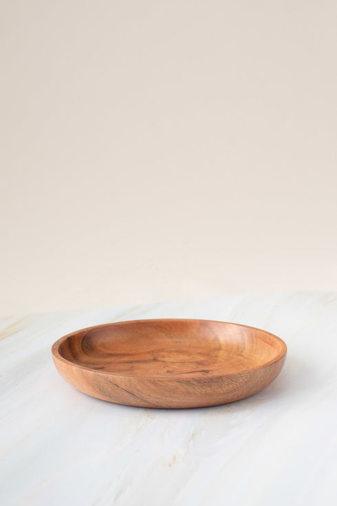 Wooden Candle Coaster Plate